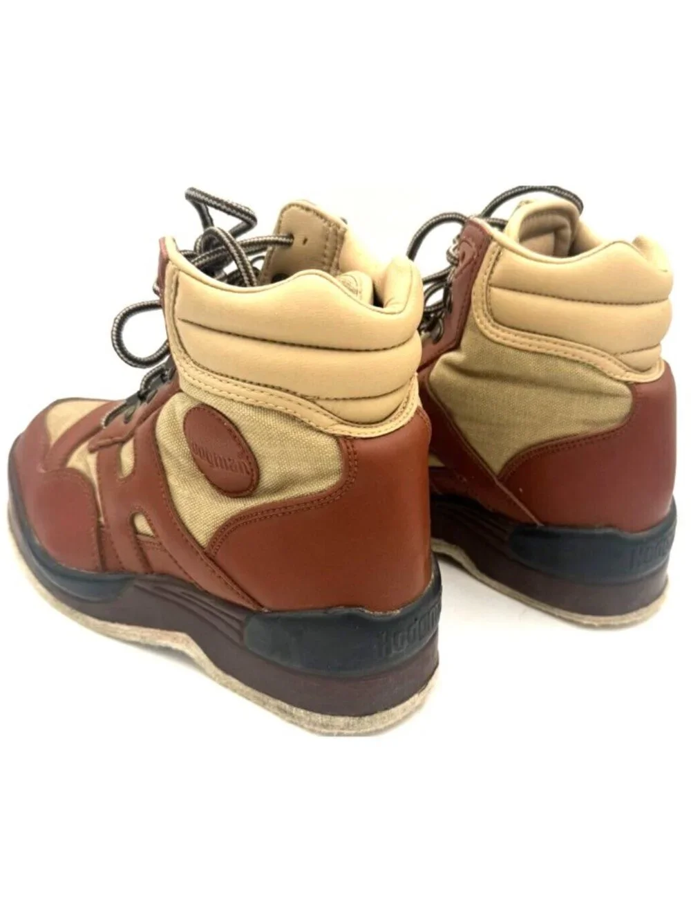 Hodgman Lakestream Fly Fishing Lace Up Boots (Size 7) Tan/Brown